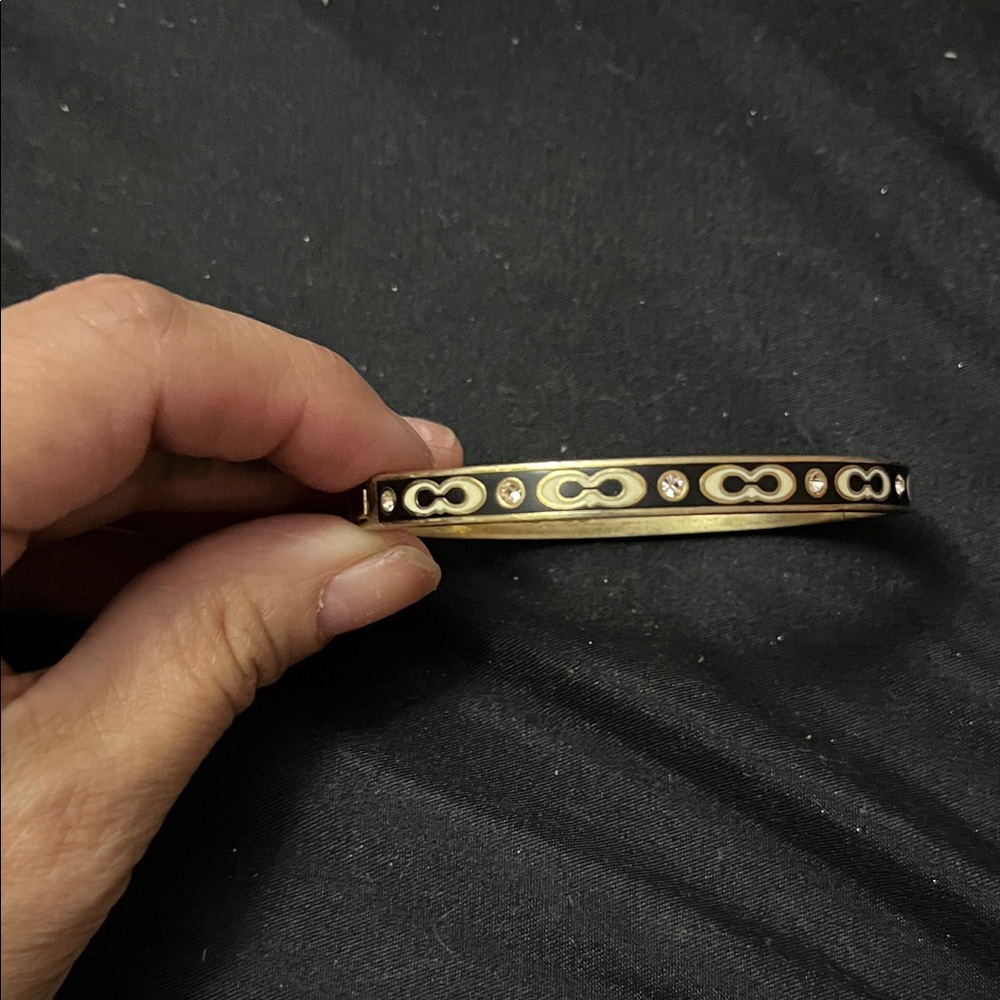 Coach Gold Bangle Bracelet